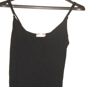 Altar'd State black nightgown, straps, silky Sz  S